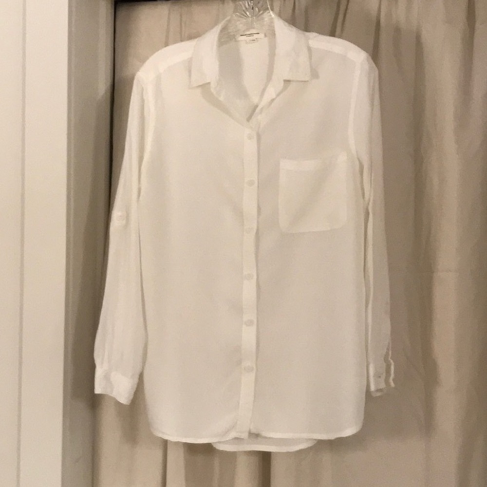 White Cotton Blouse